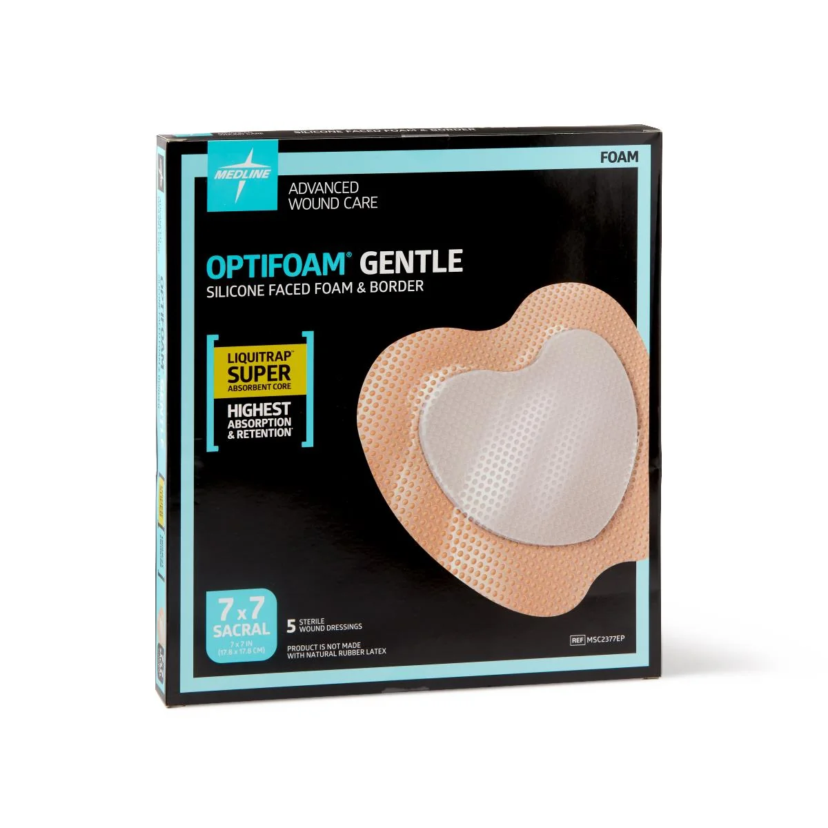 Optifoam Gentle Silicone-faced Foam Wound Dressings - Image 29
