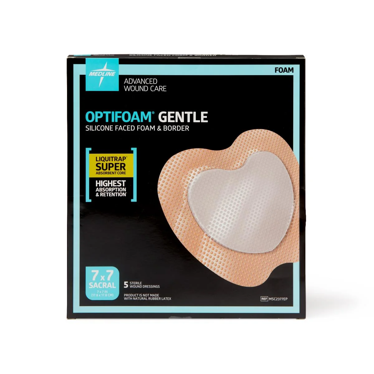 Optifoam Gentle Silicone-faced Foam Wound Dressings - Image 30