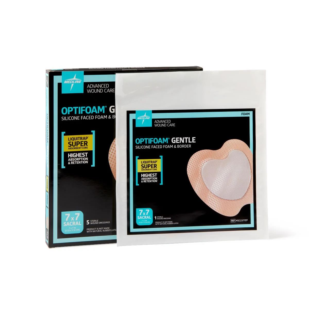 Optifoam Gentle Silicone-faced Foam Wound Dressings - Image 32