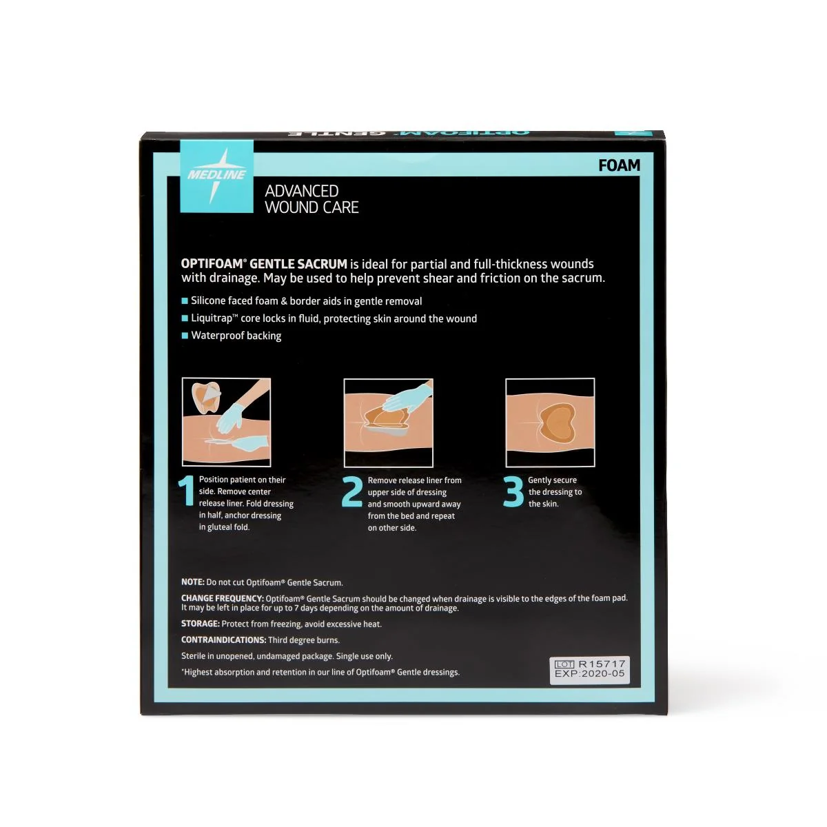 Optifoam Gentle Silicone-faced Foam Wound Dressings - Image 33