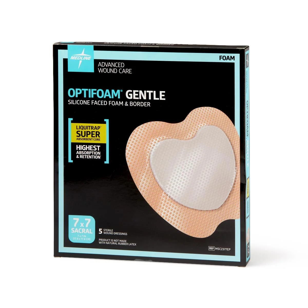 Optifoam Gentle Silicone-faced Foam Wound Dressings - Image 34