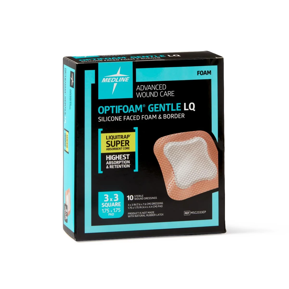 Optifoam Gentle Silicone-faced Foam Wound Dressings - Image 5