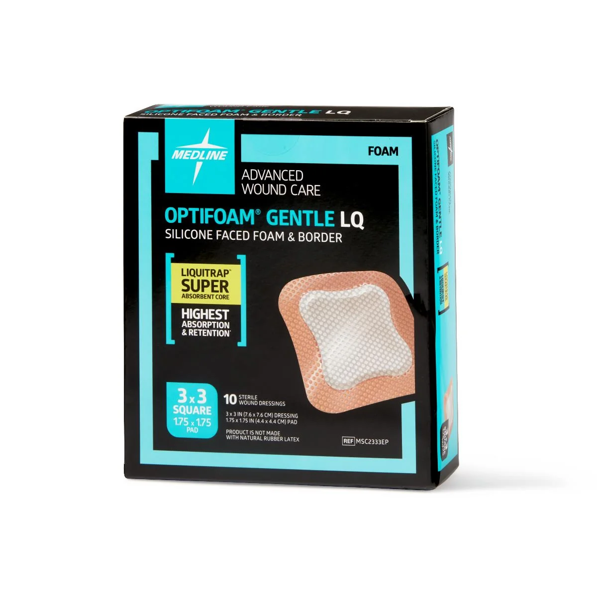 Optifoam Gentle Silicone-faced Foam Wound Dressings - Image 7