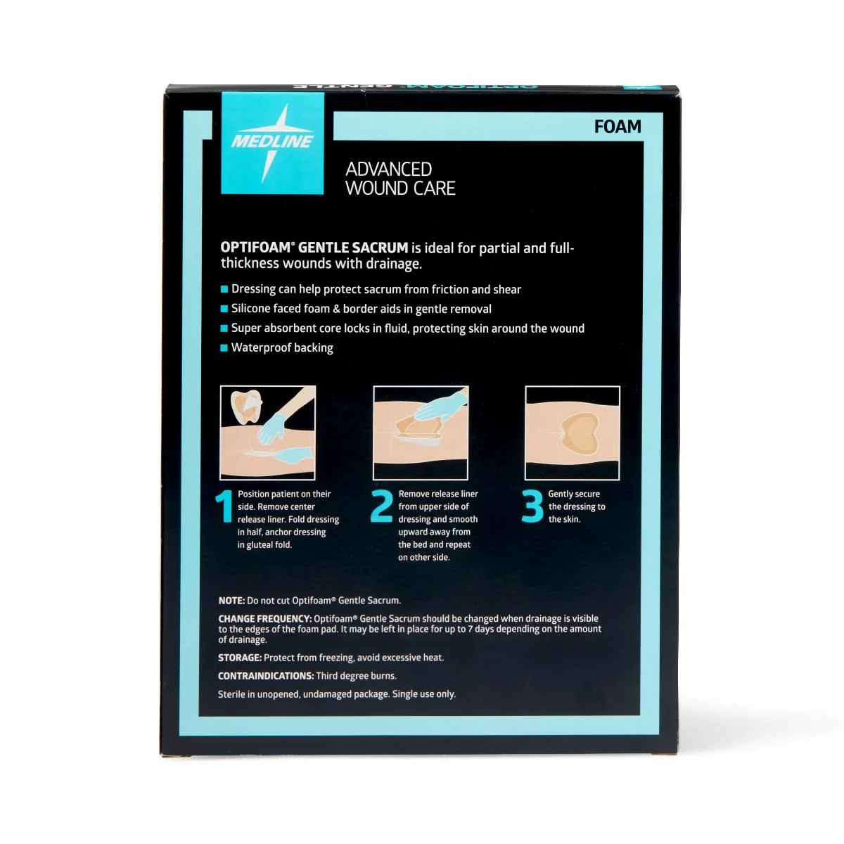 Optifoam Gentle Silicone-faced Foam Wound Dressings - Image 29