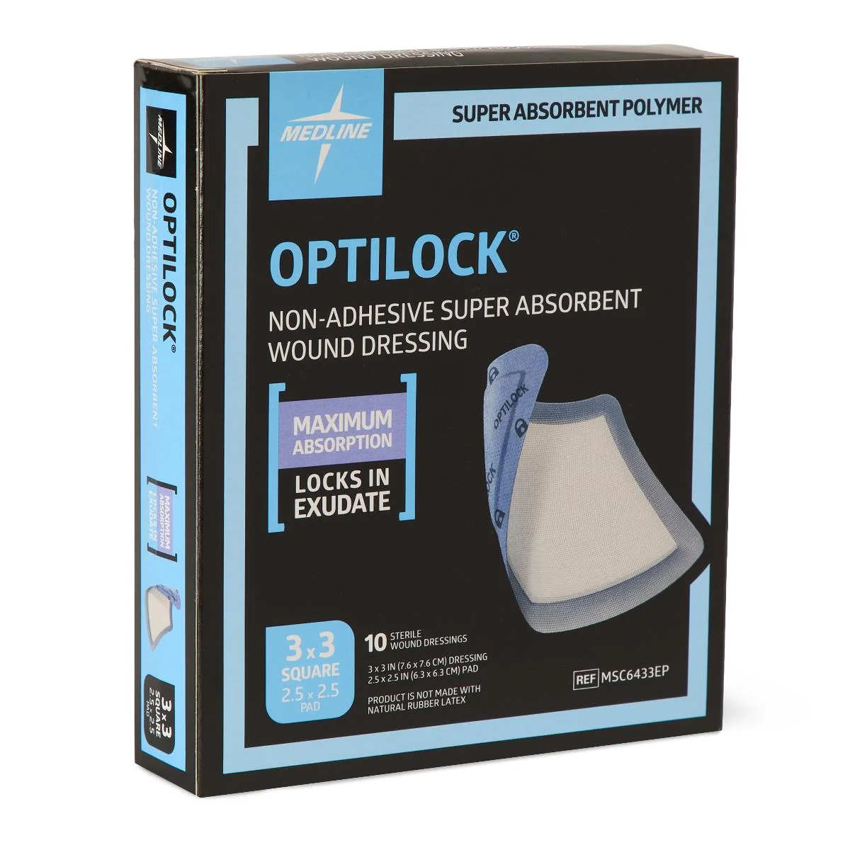 Optilock Non-adhesive Super Absorbent Wound Dressing - Image 16