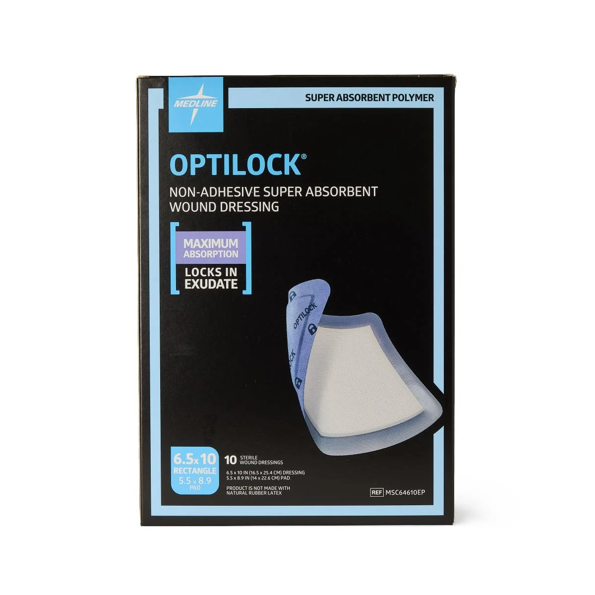 Optilock Non-adhesive Super Absorbent Wound Dressing - Image 36