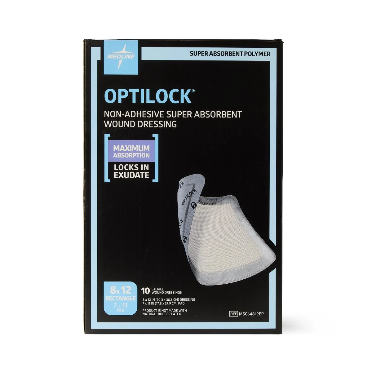 Optilock Non-adhesive Super Absorbent Wound Dressing - Image 5