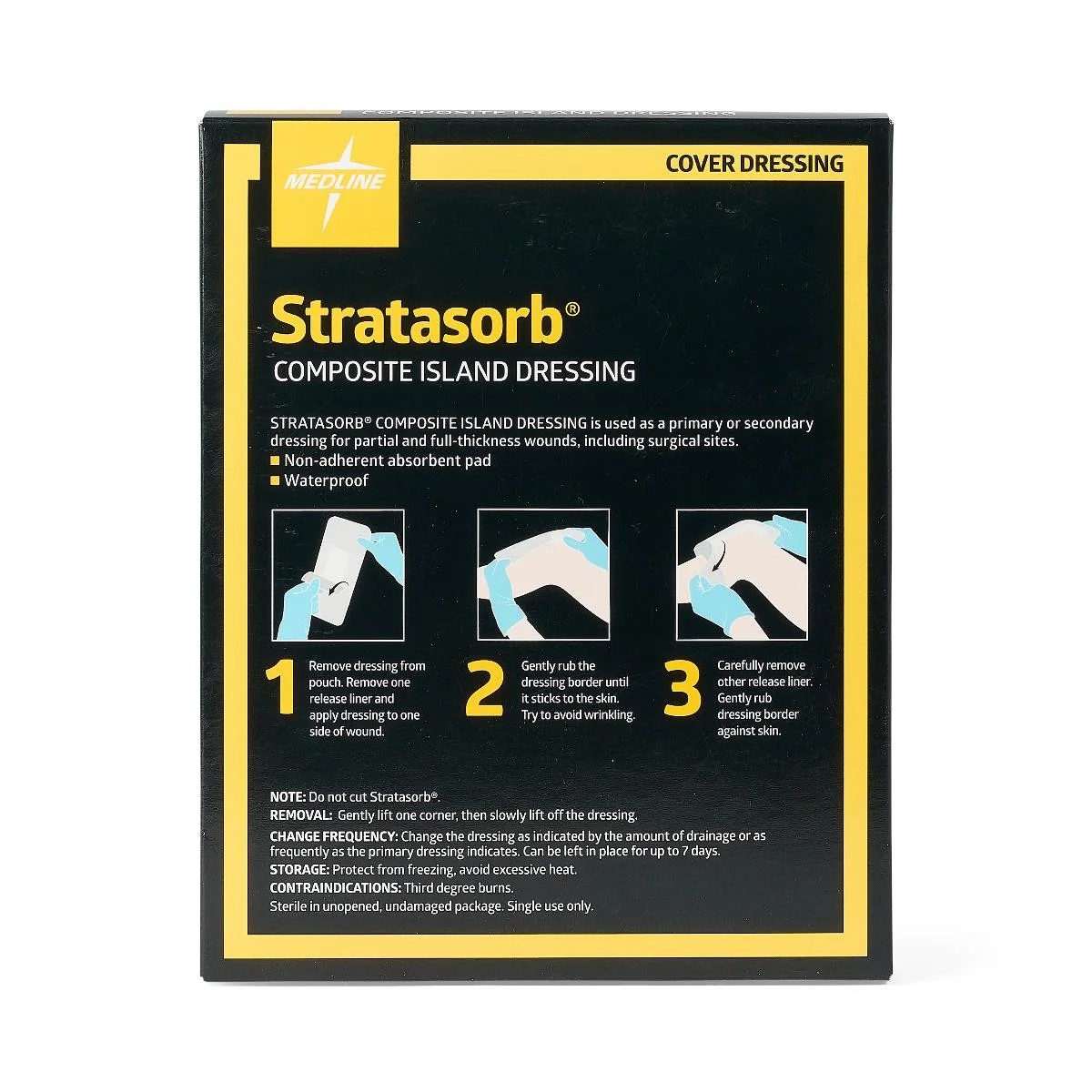 Stratasorb Waterproof Adhesive Island Wound Dressings - Image 26