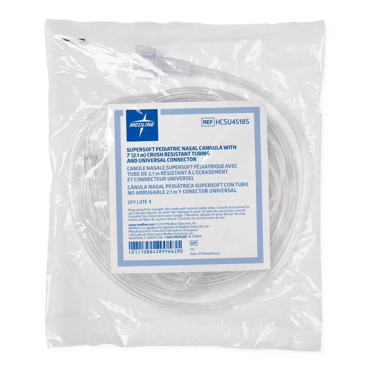 Supersoft Oxygen Cannulas With Universal Connector And Soft Curved Tips - Image 4