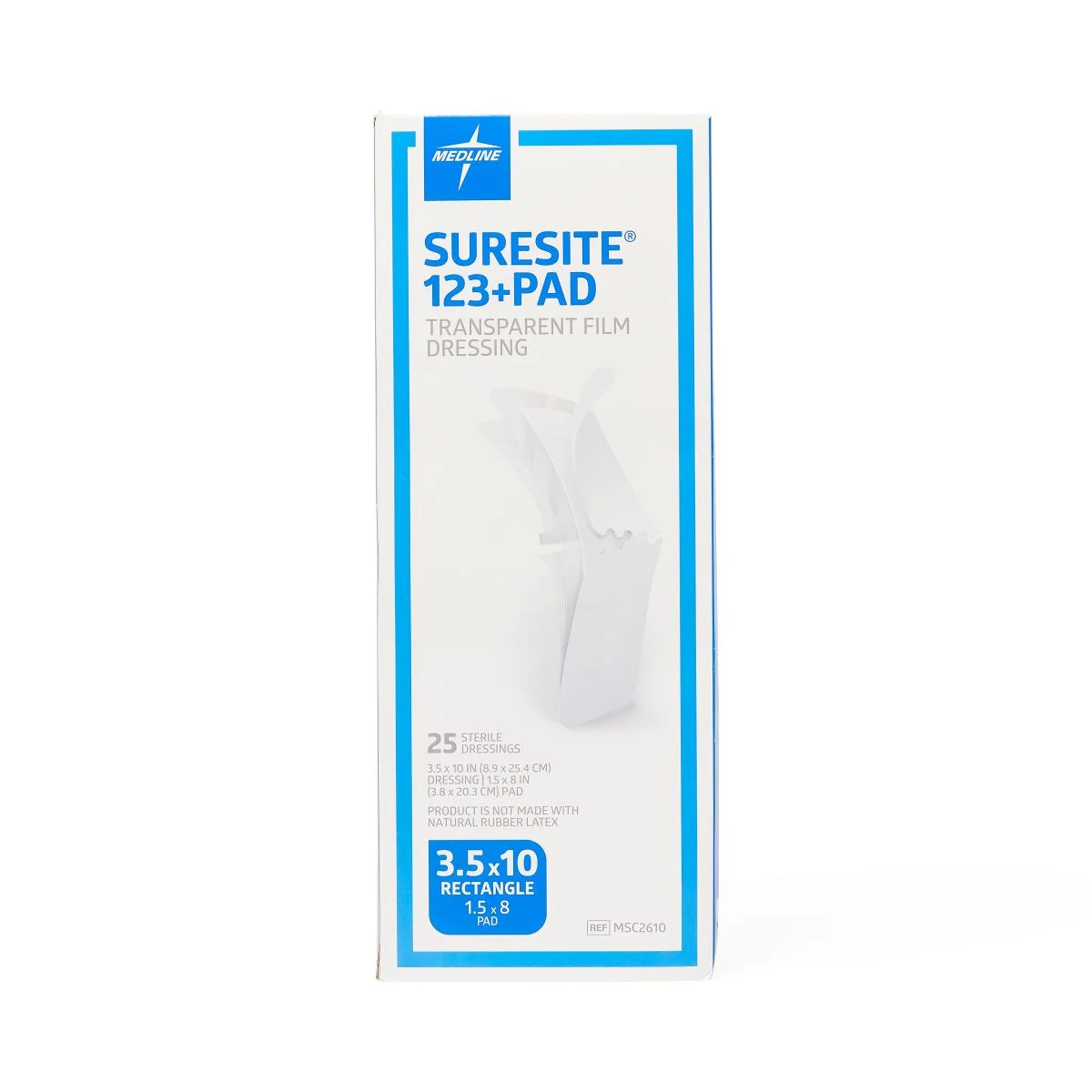 Suresite 123+ Pad Transparent Film Dressing With Pad - Image 4
