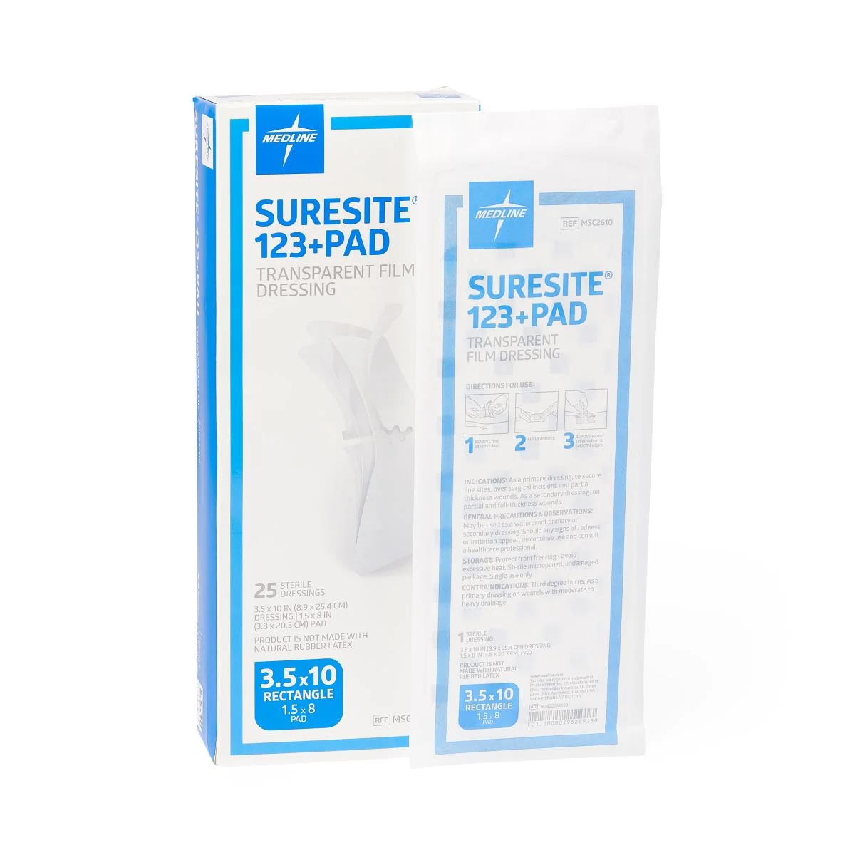 Suresite 123+ Pad Transparent Film Dressing With Pad - Image 6